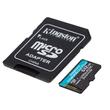KINGSTON CANVAS GO PLUS MICRO SDXC + ADAPTER 512GB CL10 UHS-I U3 V30 A2 (170 MB/s olvasási sebesség)