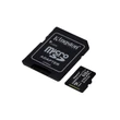 KINGSTON CANVAS SELECT PLUS MICRO SDXC + ADAPTER 256GB CL10 UHS-I U1 V30 A1 (100 MB/s olvasási sebesség)