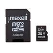 MAXELL YELLOW MICRO SDHC + ADAPTER 8GB  CL10 