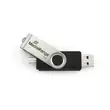 MEDIARANGE Combo PENDRIVE 8GB USB 3.0 + Type-C (OTG) Ezüst-fekete