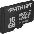 PATRIOT LX SERIES MICRO SDHC 16GB CL10 UHS-I U1 (80 MB/s olvasási sebesség)