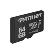 PATRIOT LX SERIES MICRO SDXC 64GB CL10 UHS-I U1 (80 MB/s olvasási sebesség)