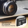 PATRIOT LX SERIES MICRO SDXC 64GB CL10 UHS-I U1 