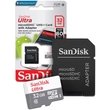 SANDISK Ultra 32GB microSDHC memóriakártya 80MB/s