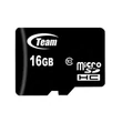 TEAM GROUP MICRO SDHC + ADAPTER 16GB CL11 (80 MB/s olvasási sebesség)