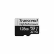 TRANSCEND 300S MICRO SDXC + ADAPTER 128GB CL10 UHS-I U3 V30 A2 (100 MB/s olvasási sebesség)