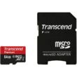 TRANSCEND PREMIUM MICRO SDXC + ADAPTER 64GB CL10 UHS-I U1 (60 MB/s olvasási sebesség)