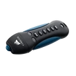CORSAIR PADLOCK 3 PENDRIVE 16GB USB 3.0 256-bit AES titkosítás Fekete-Kék