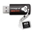 INTEGRAL CRYPTO DUAL PENDRIVE 8GB USB 3.0 FIPS 197 AES 256-bites titkosítás Fekete