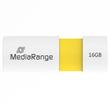 MEDIARANGE COLOR EDITION PENDRIVE 16GB USB 2.0 Fehér
