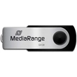 MEDIARANGE MR912 PENDRIVE 64GB USB 2.0 Fekete-Ezüst