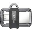 SANDISK ULTRA DUAL DRIVE PENDRIVE 16GB USB 3.0 + Micro USB Ezüst