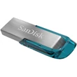 SANDISK ULTRA DUAL FLAIR PENDRIVE 128GB USB 3.0 Kék
