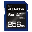 ADATA PREMIER PRO SDXC 256GB CL10 UHS-I U3 V30 (95 MB/s olvasási sebesség)