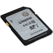 KINGSTON SDXC 64GB CL10 UHS-I U1 (45 MB/s olvasási sebesség)