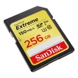 SANDISK EXTREME SDXC 256GB CL10 UHS-I U3 V30 (150 MB/s olvasási sebesség)