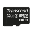 TRANSCEND MICRO SDHC 32GB CL4  (10 MB/s olvasási sebesség)