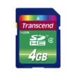 TRANSCEND SDHC 8GB CL4 (10 MB/s olvasási sebesség)