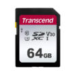 TRANSCEND 300S SDXC 64GB CL10 UHS-I U3 V30 (95 MB/s olvasási sebesség)