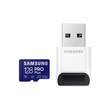Samsung MicroSDXC 128 GB PRO Plus + USB adapter CL10 UHS-I (180/130 MB/s olvasási sebesség)