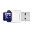 Samsung MicroSDXC 128 GB PRO Plus + USB adapter CL10 UHS-I (180/130 MB/s)
