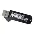 PATRIOT SUPERSONIC RAGE PRO PENDRIVE 256GB USB 3.2 Gen 1 Fekete
