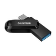 SANDISK ULTRA DUAL DRIVE GO PENDRIVE 512GB USB 3.1+ Type C Fekete