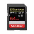 SanDisk Extreme Pro 64GB SDXC V90 UHS-II U3 Class 10 (300/260 MB/s)