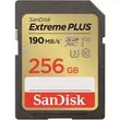Sandisk Extreme Plus SDXC 256GB CL10 UHS-I U3 V30 (190/130 MB/s)