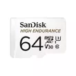 Sandisk High Endurance micro SDXC 64GB CL10 UHS-I U3 + adapter (100/40 MB/s) 
