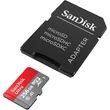 SanDisk Ultra Micro SDXC + Adapter 256GB CL10 UHS-I U1 (150 MB/s olvasási sebesség)