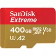 SANDISK EXTREME MICRO SDXC + ADAPTER 400GB 