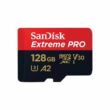 SanDisk Extreme Pro 128GB Micro SDXC U3 V30 (200/90 MB/s) + Adapter