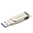 Hama C-Rotate Pro OTG pendrive 256GB USB 3.1, (USB-A + USB-C) Fém (100 MB/s)