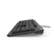 Hama KC-600 vízálló billentyűzet CZ/SK, fekete