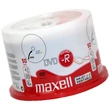 200db Maxell DVD-R 16X Teljes Felületén Nyomtatható Lemez - Cake (50) CSOMAG!