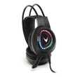 VARR VH8010L Gaming Fejhallgató LED, RGB, mikrofonnal, 3,5 mm és USB, Fekete