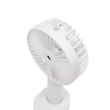Platinet újratölthető asztali ventilátor, telefon tartó és levegőpárásító, 1200 mAh, fehér