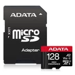 Adata High Endurance micro SDXC + adapter 128GB CL10 UHS-I U3 V30S A2 (100/85 MB/s)