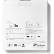 Hitachi - LG külső slim DVD-író (GP57EW40), ezüst