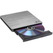 Hitachi - LG külső slim DVD-író (GP60NS60) M-DISC kompatibilis, USB, ezüst