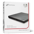 Hitachi - LG külső slim DVD-író (GP60NS60) M-DISC kompatibilis, USB, ezüst