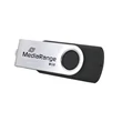 MEDIARANGE MR908 PENDRIVE 8GB USB 2.0 Fekete-Ezüst