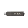 Patriot VIPER PVP30 Külső SSD 1TB USB A + USB C 3.2 Gen 2 (1000 MB/s)