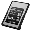 SanDisk Compact Flash PRO-CINEMA CF express 960GB, Type A (1800/1650 MB/s)
