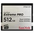 SANDISK EXTREME PRO COMPACT FLASH 512GB 