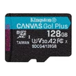 KINGSTON CANVAS GO PLUS MICRO SDXC 128GB UHS-I A2, U3, Class 10 (200/160 MB/s)