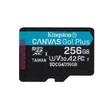 KINGSTON CANVAS GO PLUS MICRO SDXC 256GB UHS-I A2, U3, Class 10 (200/160 MB/s)