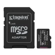 Kingston Canvas Select Plus micro SDXC + adapter 1TB Class 10 UHS-I U3 V30 A1 (150 MB/s olvasási sebesség)