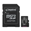 Kingston Canvas Select Plus micro SDXC + adapter 512GB Class 10 UHS-I U3 V30 A1 (150 MB/s olvasási sebesség)